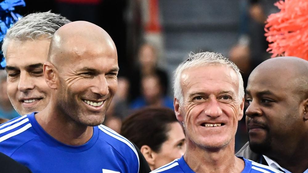 ديشان: "زيدان سيصبح مدربا لفرنسا"