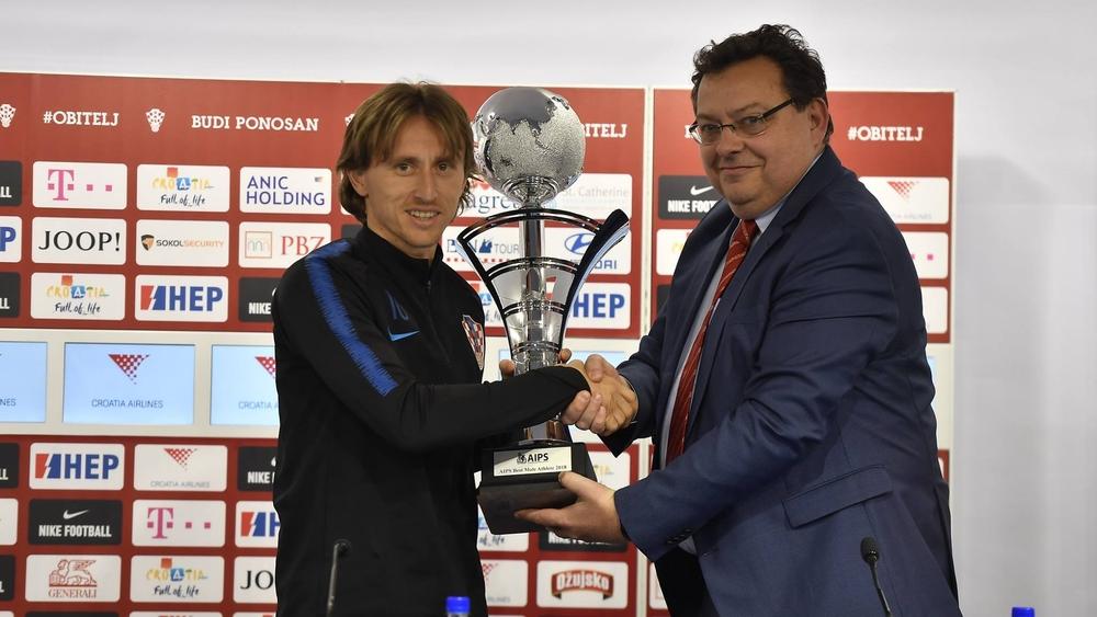 الاتحاد الدولي للصحافة الرياضية يختار مودريتش كأفضل رياضي في 2018