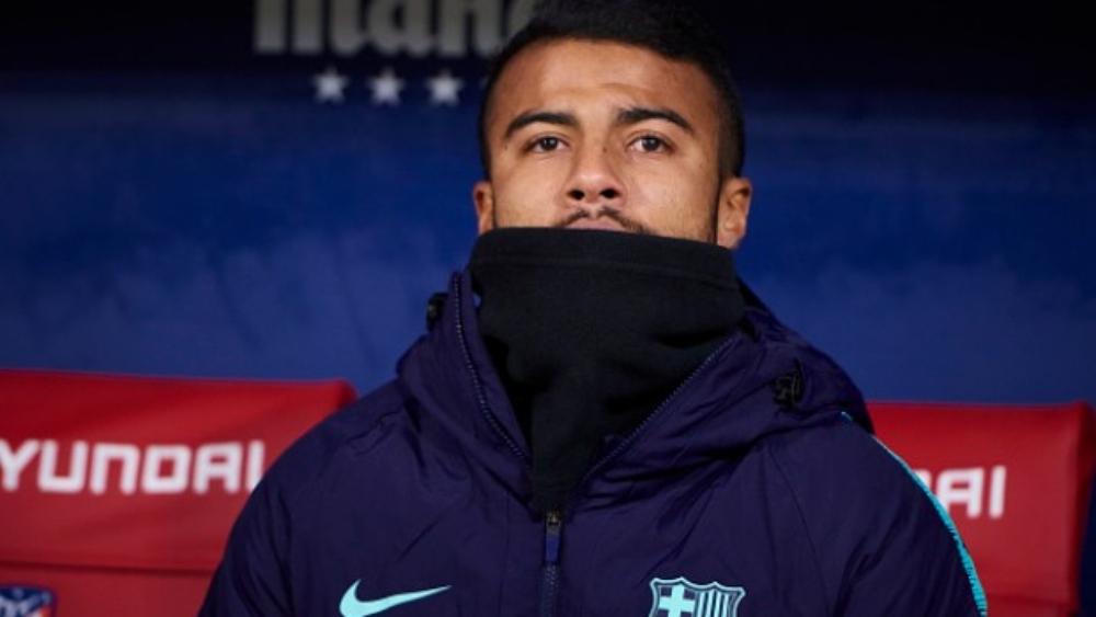 بعد 4 أشهر من الغياب، رافينيا يعود إلى المدينة الرياضية لبرشلونة