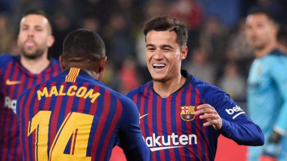 كوتينيو يسجل أول أهدافه منذ ستة أشهر