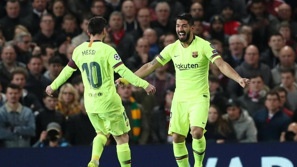 برشلونة وميسي للتخلص من لعنة ربع النهائي أمام مانشستر يونايتد