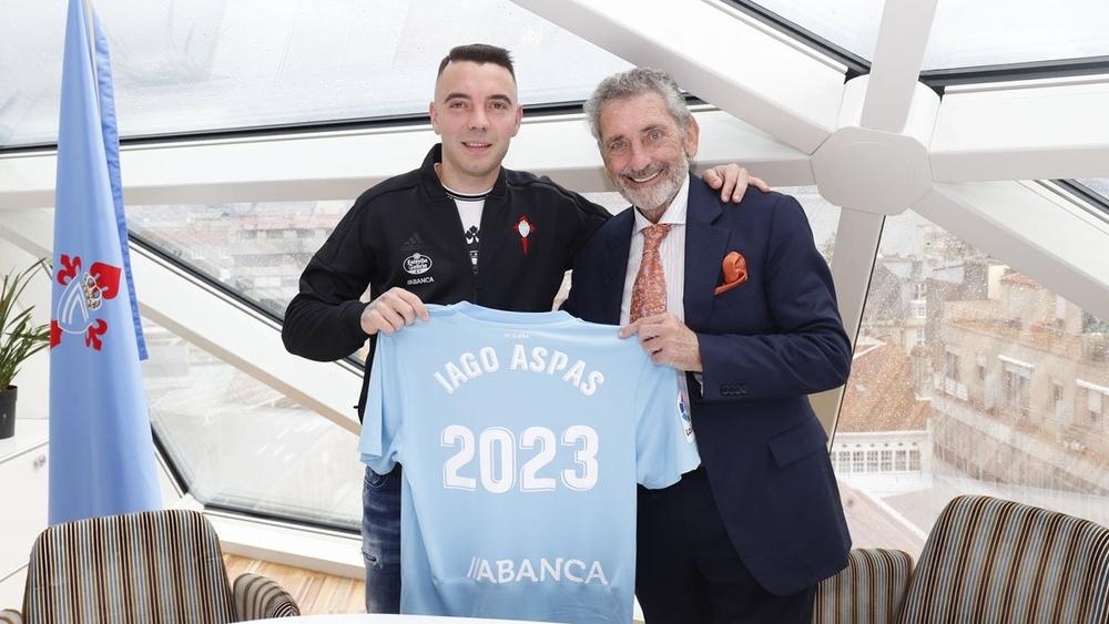 رسميا | أسباس باقٍ في سيلتا فيغو حتى 2023