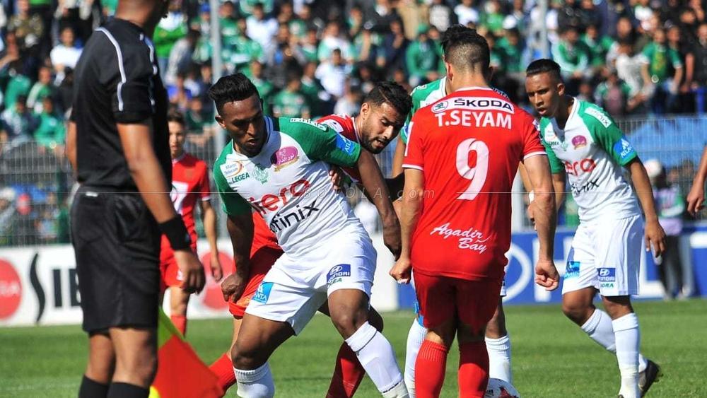 الرجاء تنتصر على حسنية أكادير في مؤجل الجولة 17 من البطولة الاحترافية "اتصالات المغرب"