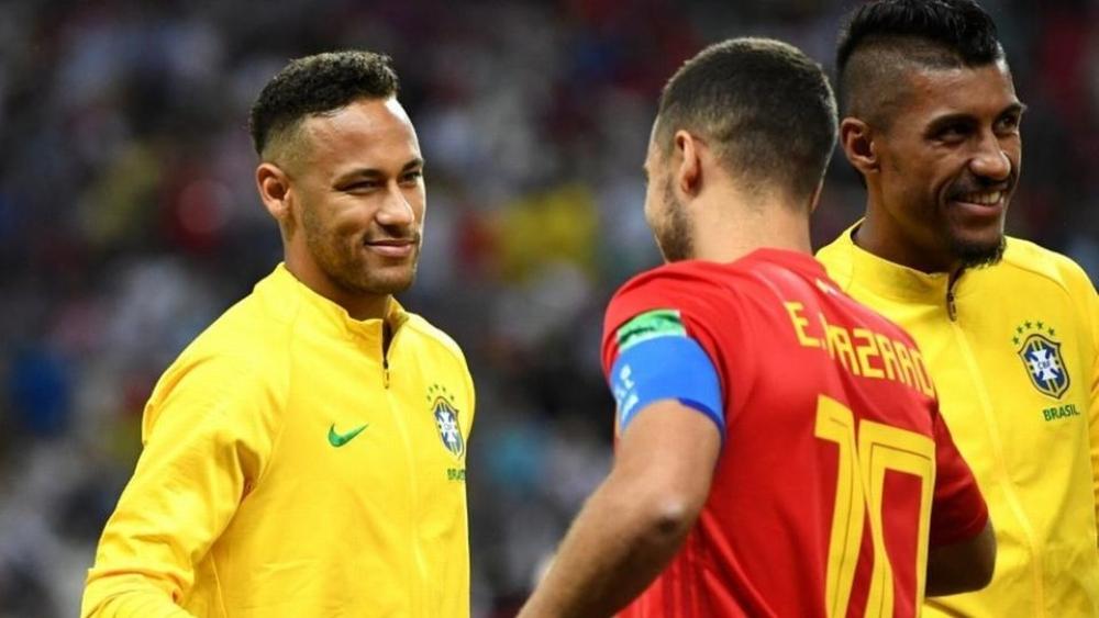 نيمار: أُفضِّل اللعب بجانب هازارد.. وما زلت أعشق برشلونة