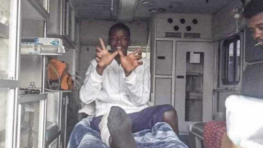 "خادم" حارس حوريا كوناكري يحضر لمتابعة مواجهة الوداد و سان داونز من قلب الملعب بدعوة من الإدارة الودادية