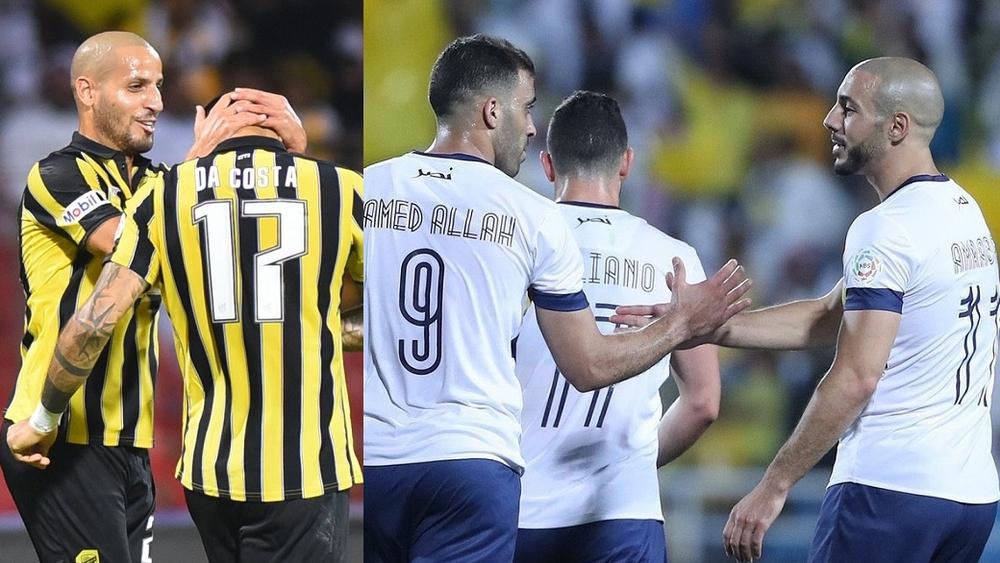 نصف نهائي الكأس... دا كوستا والأحمدي vs حمد الله وأمرابط