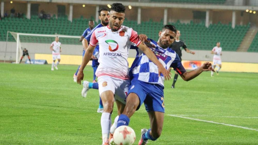 التعادل يتسيَّدُ مباراة حسنية أكادير وسريع واد زم