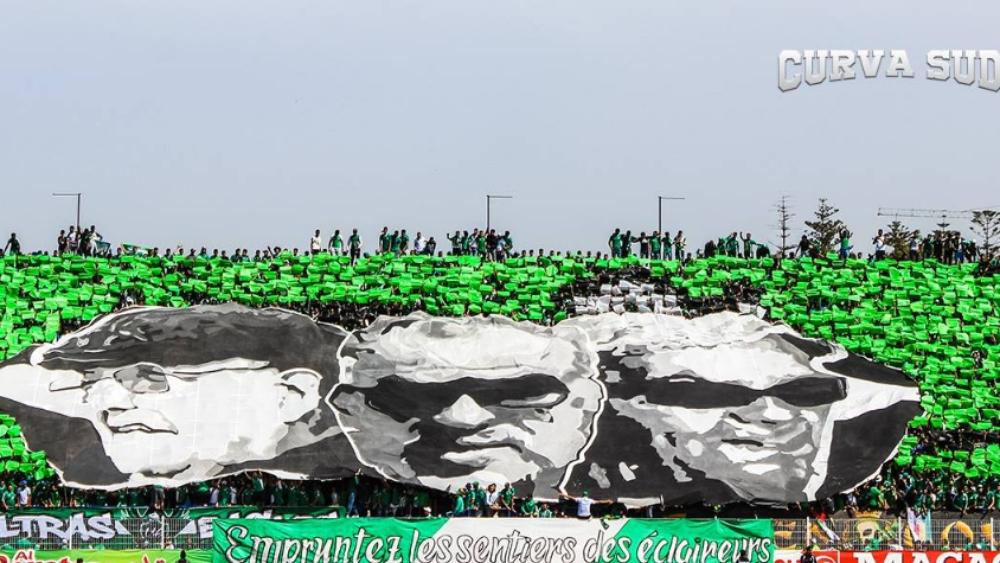 تصنيف عالمي: "تيفو الرجاء" يحتل مرتبة متقدمة بين "أقوى الأولتراس"