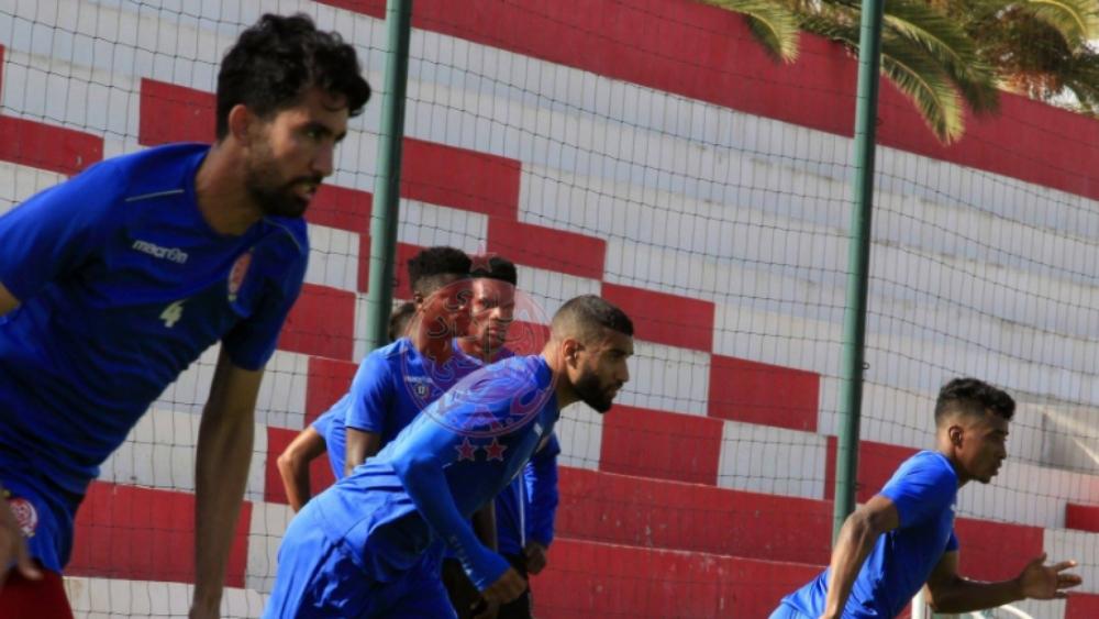 الوداد تجري حصتها التدريبية الثانية في بريتوريا استعدادا لمواجهة سان داونز