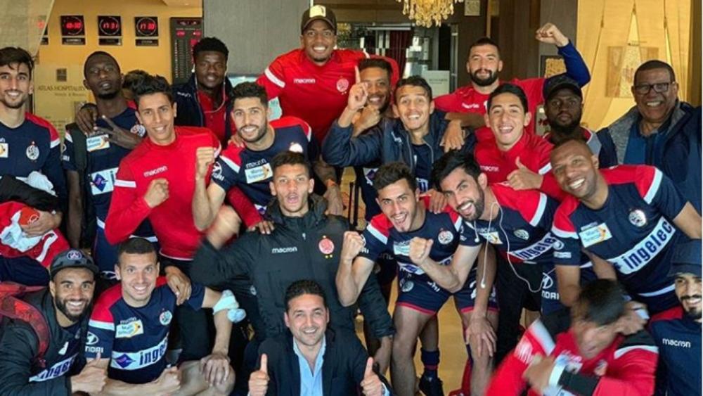 إدارة مقر إقامة بعثة الوداد في بريتوريا..تحتفي بتأهل الفريق لنهائي عصبة الأبطال