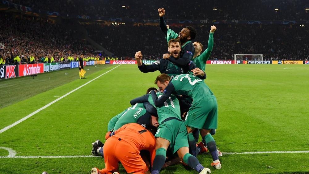 بعد "إفراطه" في الاحتفال.. لاعب توتنهام يصاب وقد يغيب عن نهائي دوري الأبطال!