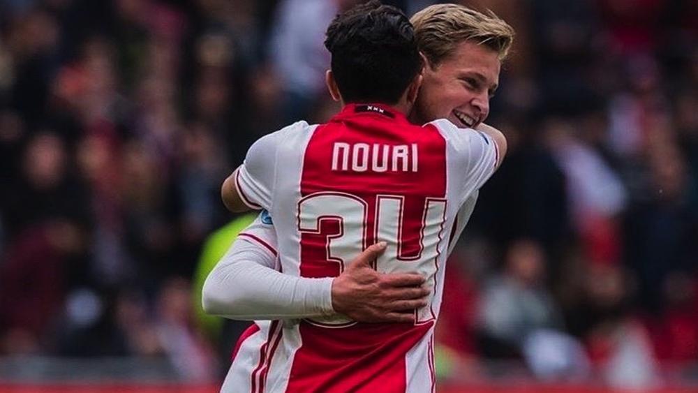 دي يونغ يستحضر نوري في آخر لقاء له بقميص أياكس