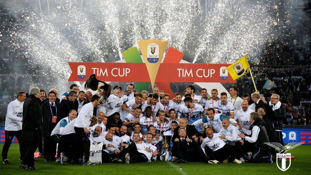 لاتسيو يفوز بكأس إيطاليا للمرة السابعة ويضمن المشاركة في "يوروبا ليغ"