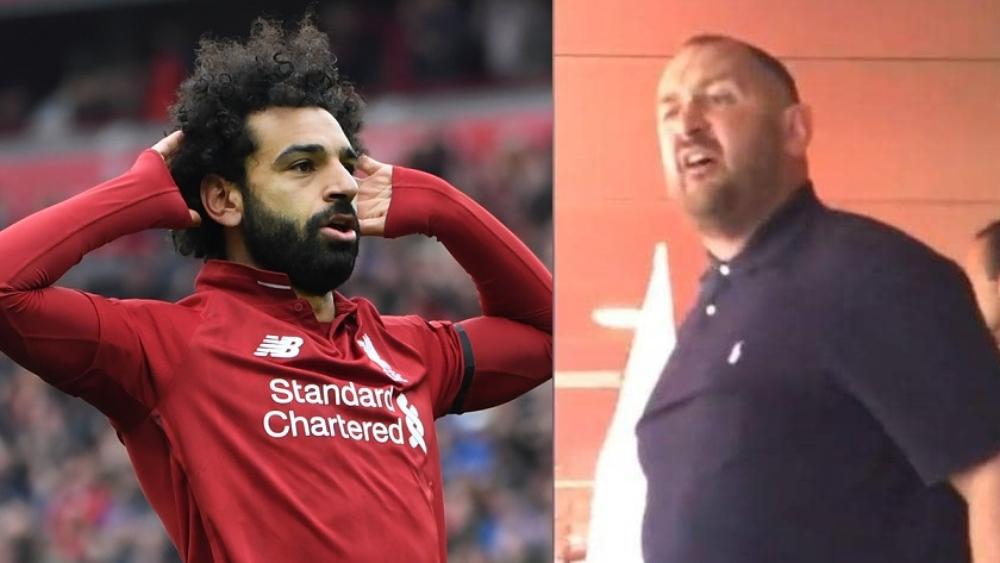 مشجع لمان سيتي يهاجم الصحفيين بسبب محمد صلاح: "دائما تكتبون عنه"