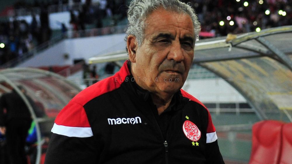 البنزرتي: " الوداد تتوفر على لاعبين كبار و النهائي سيلعب على جزئيات بسيطة"