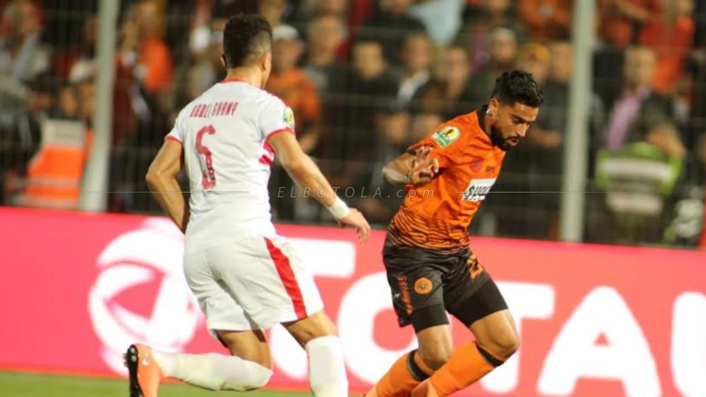 "الكاف" تعين الطاقم التحكيمي الذي سيقود مواجهة الزمالك والنهضة البركانية