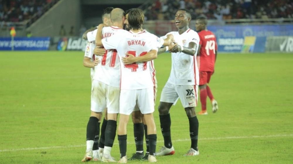 La cobertura de "Ebotola" .. Sevilla CF x Simba SC
