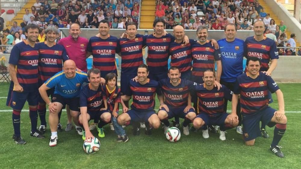 قدماء برشلونة السابقين يخوضون لقاءً ودياً بالمغرب