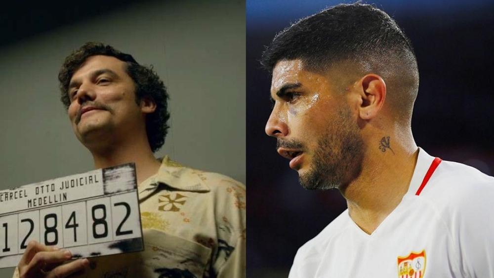 زميله في إشبيلية: بانيغا يظهر كأنه رئيس 'مافيا' أو ممثل في 'ناركوس'