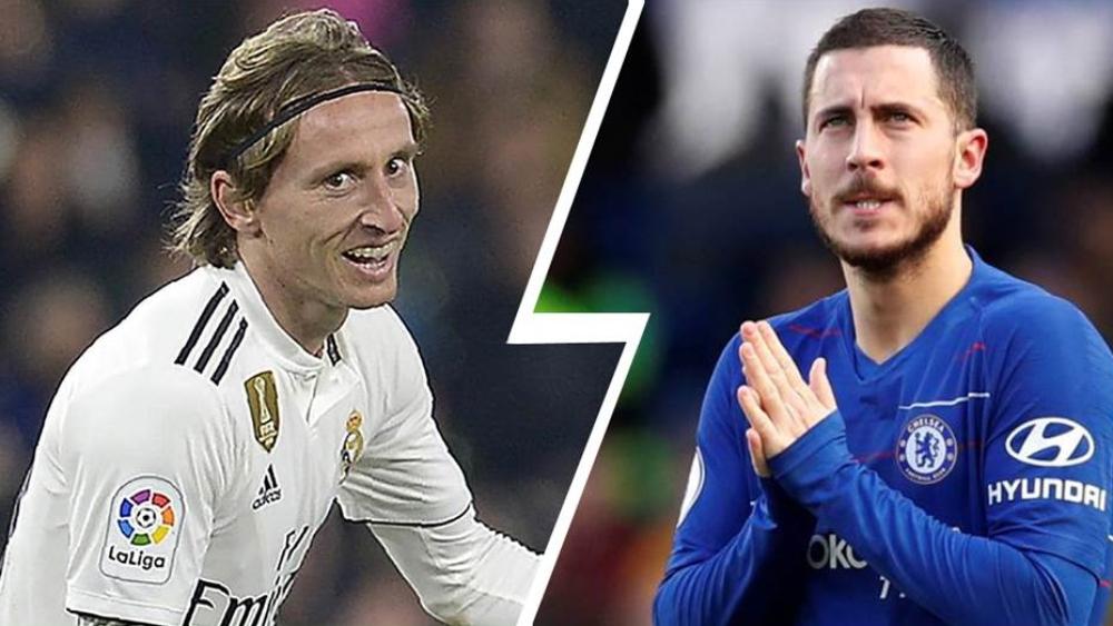 هل يحتفظ مودريتش برقم 10 عند قدوم هازارد؟