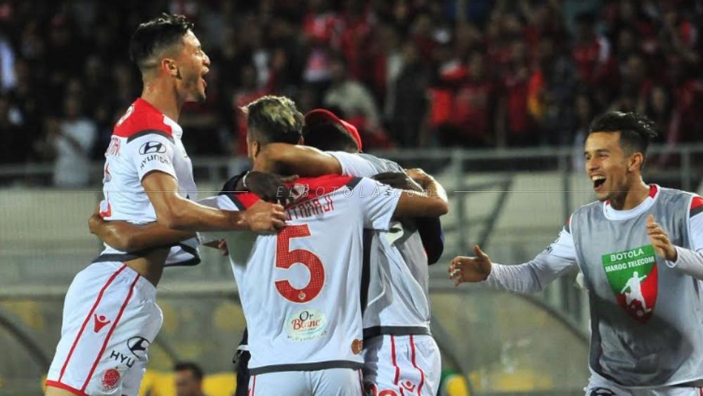 الوداد تتوج رسميا بلقب البطولة الإحترافية للمرة الـ20 في تاريخ النادي