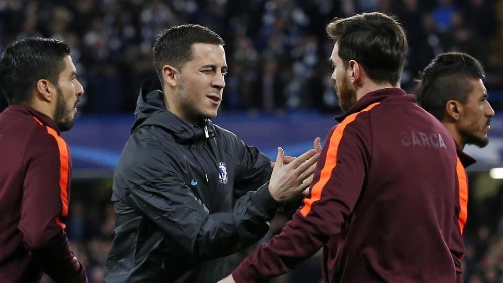 هازارد: لا يمكن مقارنتي بميسي .. لأنه الأفضل في التاريخ