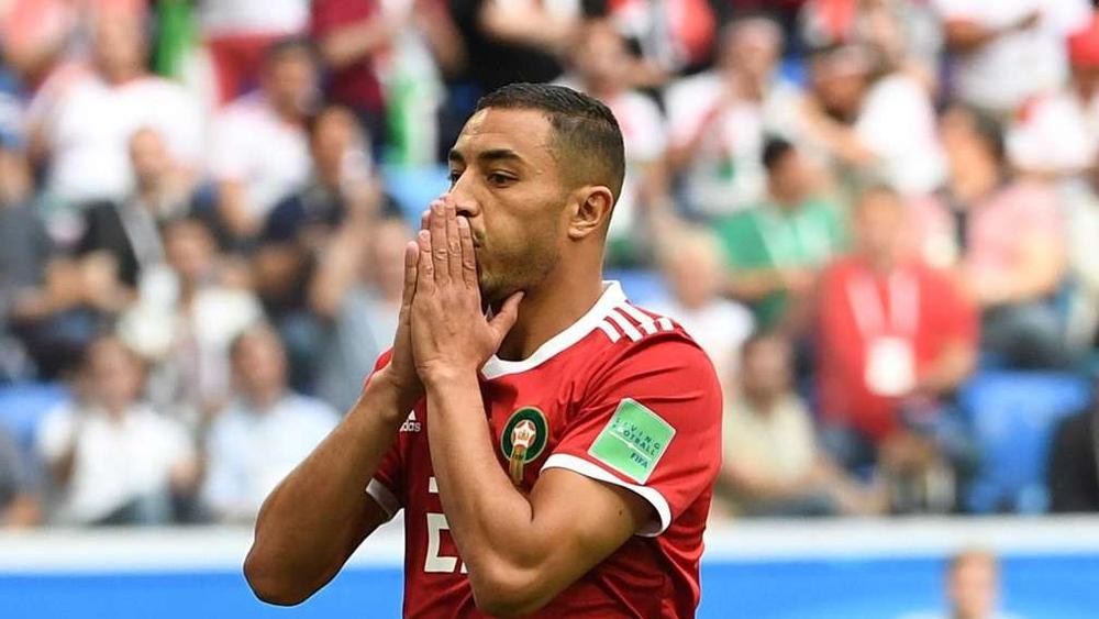 بالصورة .. بوحدوز يتذَّكر "أسود الأطلس" في مواجهتهم أمام ناميبيا