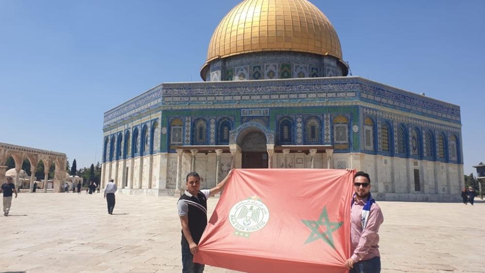 جماهير نادي هلال القدس الفلسطيني: مباراتنا أمام الرجاء "تاريخية" و ننتظر سماع "رجاوي فلسطيني" ببلدنا