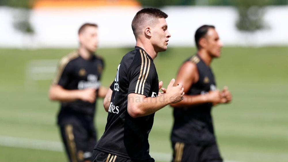 يوفيتش يتدرب بشكل منفرد بعد إصابته أمام أتلتيكو مدريد