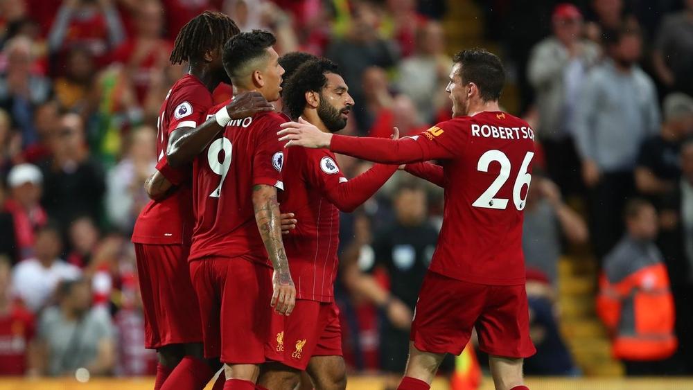 صلاح يحقق 4 أرقام جديدة في أول مباراة له في الدوري الإنجليزي هذا الموسم