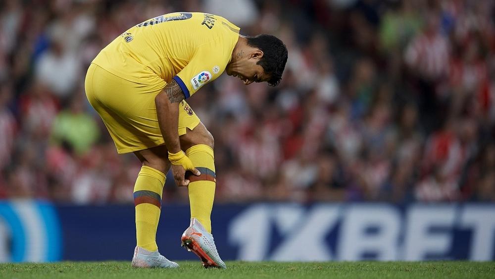 رسميا | برشلونة يعلن إصابة لويس سواريز