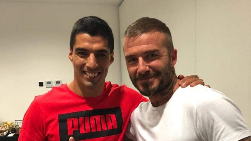 ديفيد بيكهام يريد التعاقد مع لويس سواريز