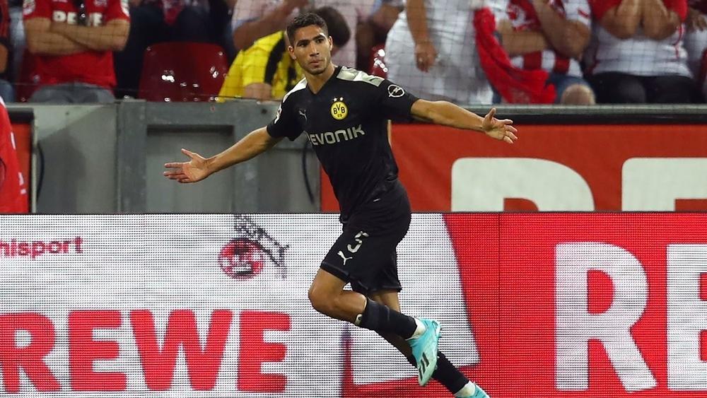 حكيمي يفك الاستعصاء الهجومي لدورتموند بهدف ويقوده للفوز على كولن