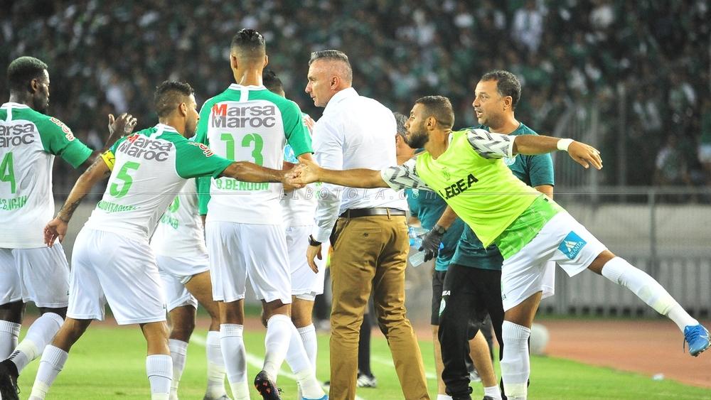 غيابات فريق الرجاء الرياضي أمام نهضة الزمامرة