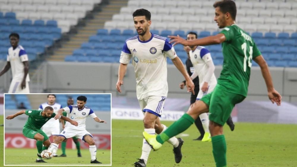 نبيل الزهر يتفوق على بوصوفة في أول مواجهة بينهما في الدوري القطري