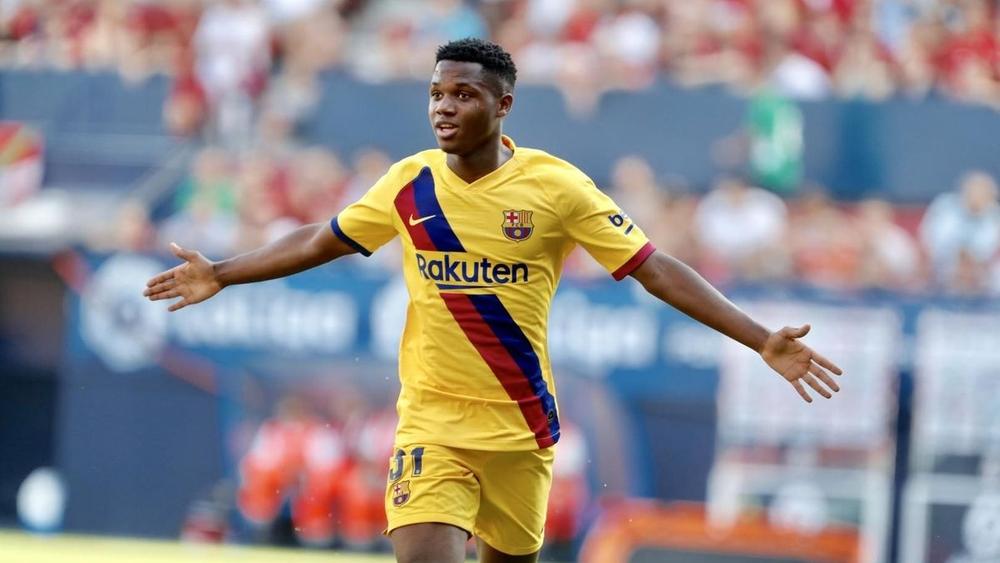 "سبورت": نجم برشلونة الصاعد أنسو فاتي يرفض البرتغال ويختار تمثيل منتخب إسبانيا