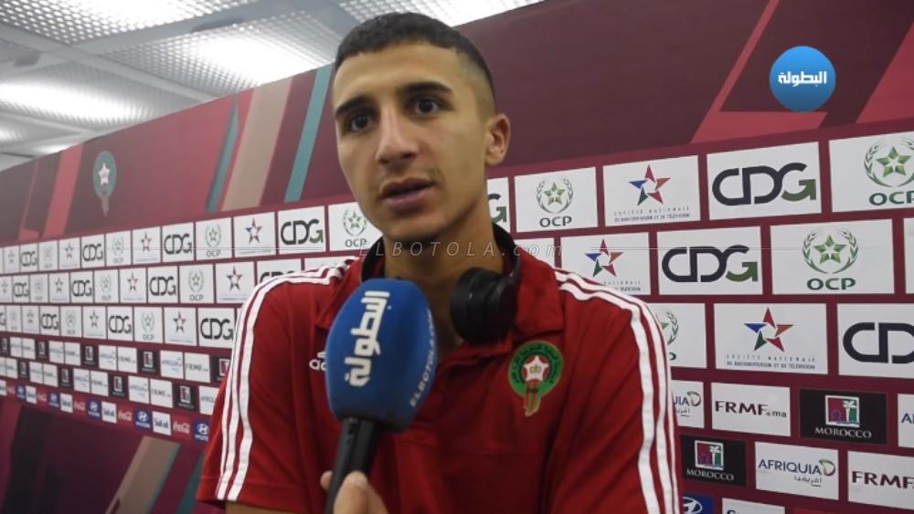 أنس وهيم لـ"البطولة": "تلقيت خبر استدعائي للمشاركة رفقة المنتخب الأولمبي بسعادة كبيرة وهدفنا تحقيق التأهل في مالي"