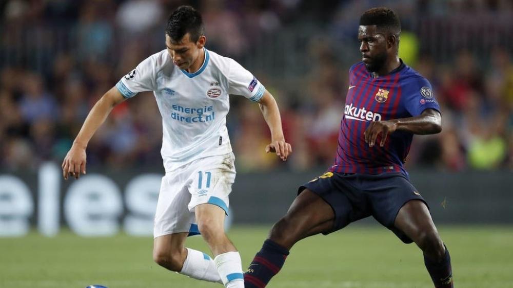 برشلونة لم يحدد موعد عودة أومتيتي من الإصابة