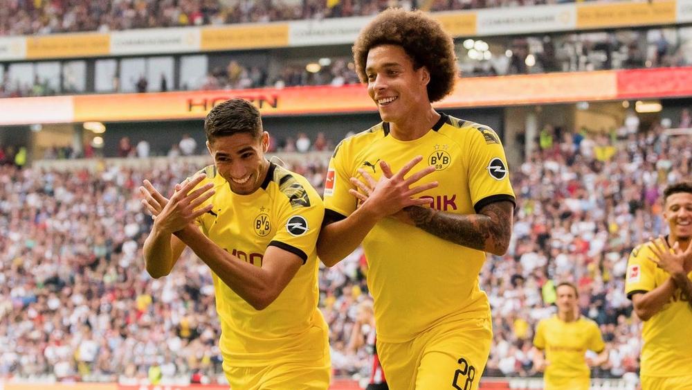 حكيمي ودورتموند يُجبران على التعادل أمام فرانكفورت