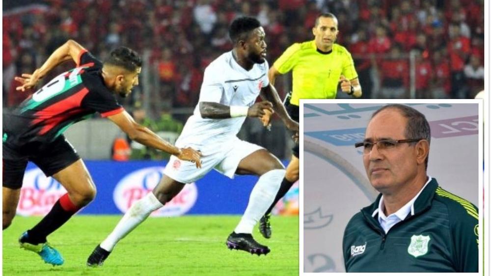 الزاكي تابع صِدام الوداد والجيش لمراقبة خصمه المُقبل بـ"كأس العرش"