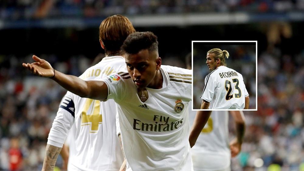 هدف رودريغو يدخله تاريخ ريال مدريد محطما الرقم القياسي لبيكهام