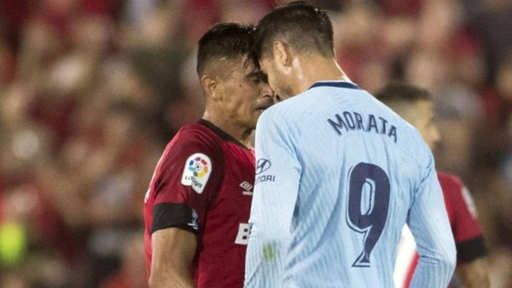 لاعب مايوركا بعد طرد موراتا: "هذا ما قلته له و لم أتحدث عن زوجته"