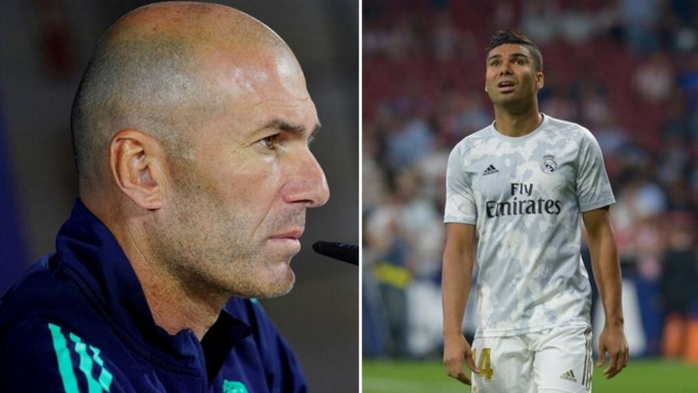 زيدان يدعم كاسيميرو بعد تعرض منزله للسرقة