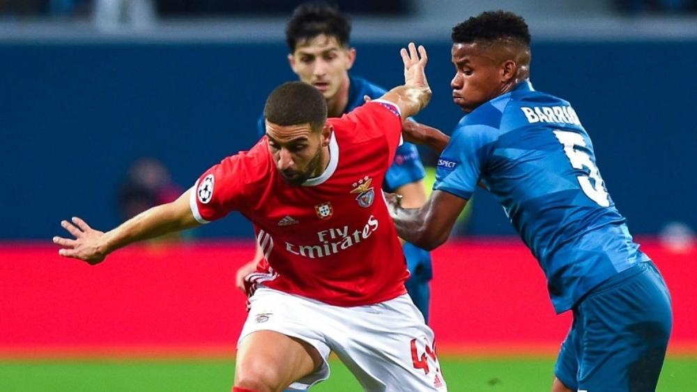 تاعرابت يخوض 90 دقيقة.. بنفيكا ينهزم أمام زينيت ويقبع في المركز الأخير