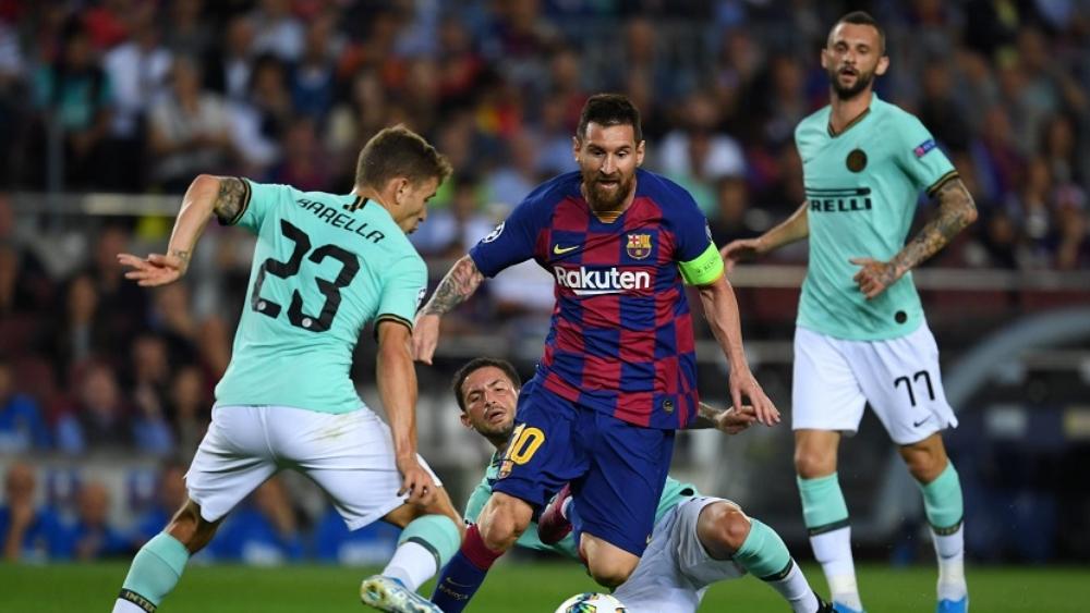 ليونيل ميسي ضد الإنتر.. 4 مباريات متتالية 0 هدف