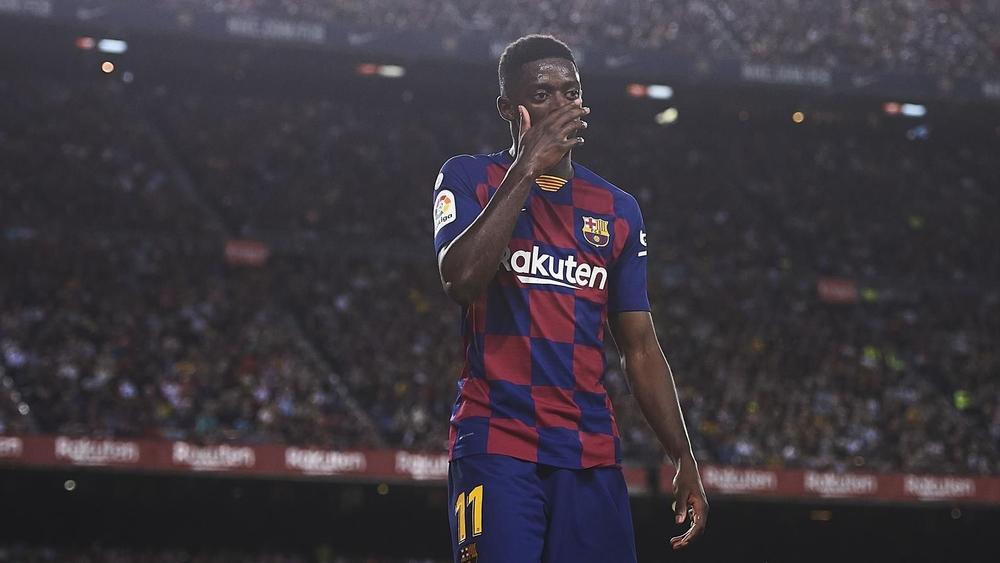 الكشف عن سبب طرد ديمبيلي أمام إشبيلية.. اللاعب مهدد بالغياب عن "الكلاسيكو"