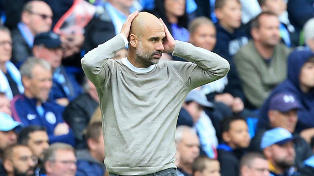 غوارديولا: "مانشستر سيتي سقط بسبب التوتر"