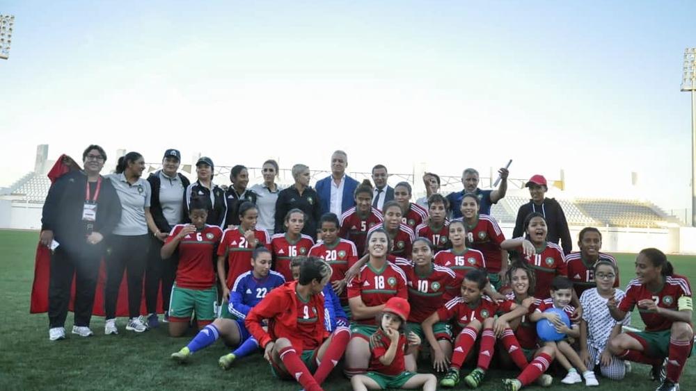 المنتخب الوطني النسوي لأقل من 20 سنة يفوز بدورة اتحاد شمال إفريقيا