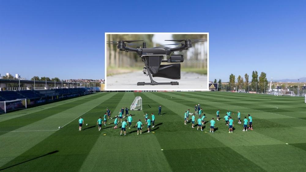 ريال مدريد يستعد لـ"محاربة" الكاميرا الطائرة "درون"