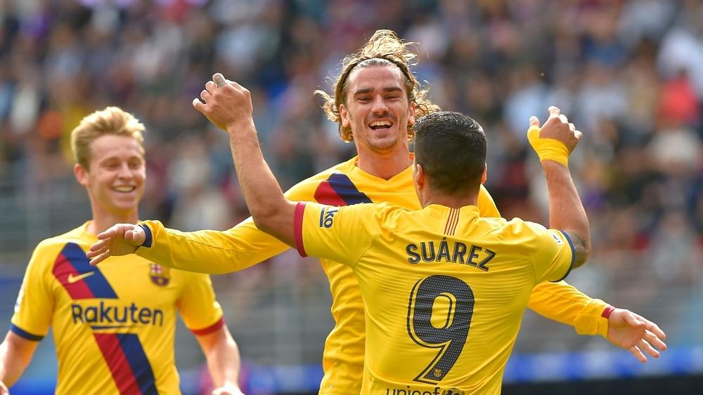 غريزمان: "اللعب مع ميسي وسواريز؟ علينا أن نفهم بعضنا البعض"